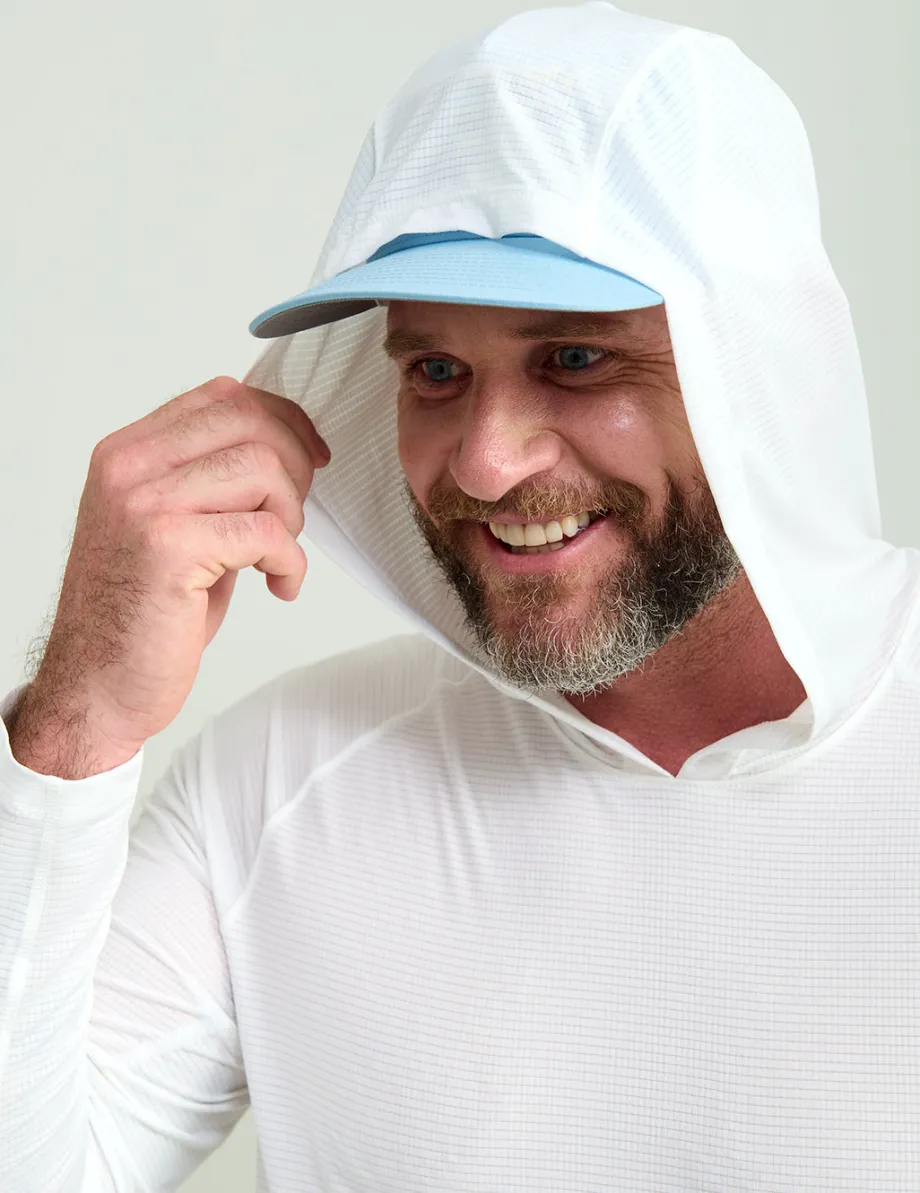Huk Gear Performance Tops-A1A Performance Hoodie White
