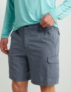 Huk Gear Shorts-A1A Short Naval Academy Heather