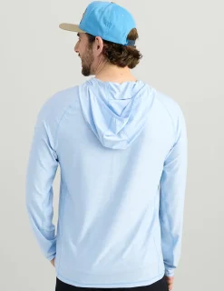 Huk Gear Performance Tops-Atoll Half Zip Hoodie Windsurfer