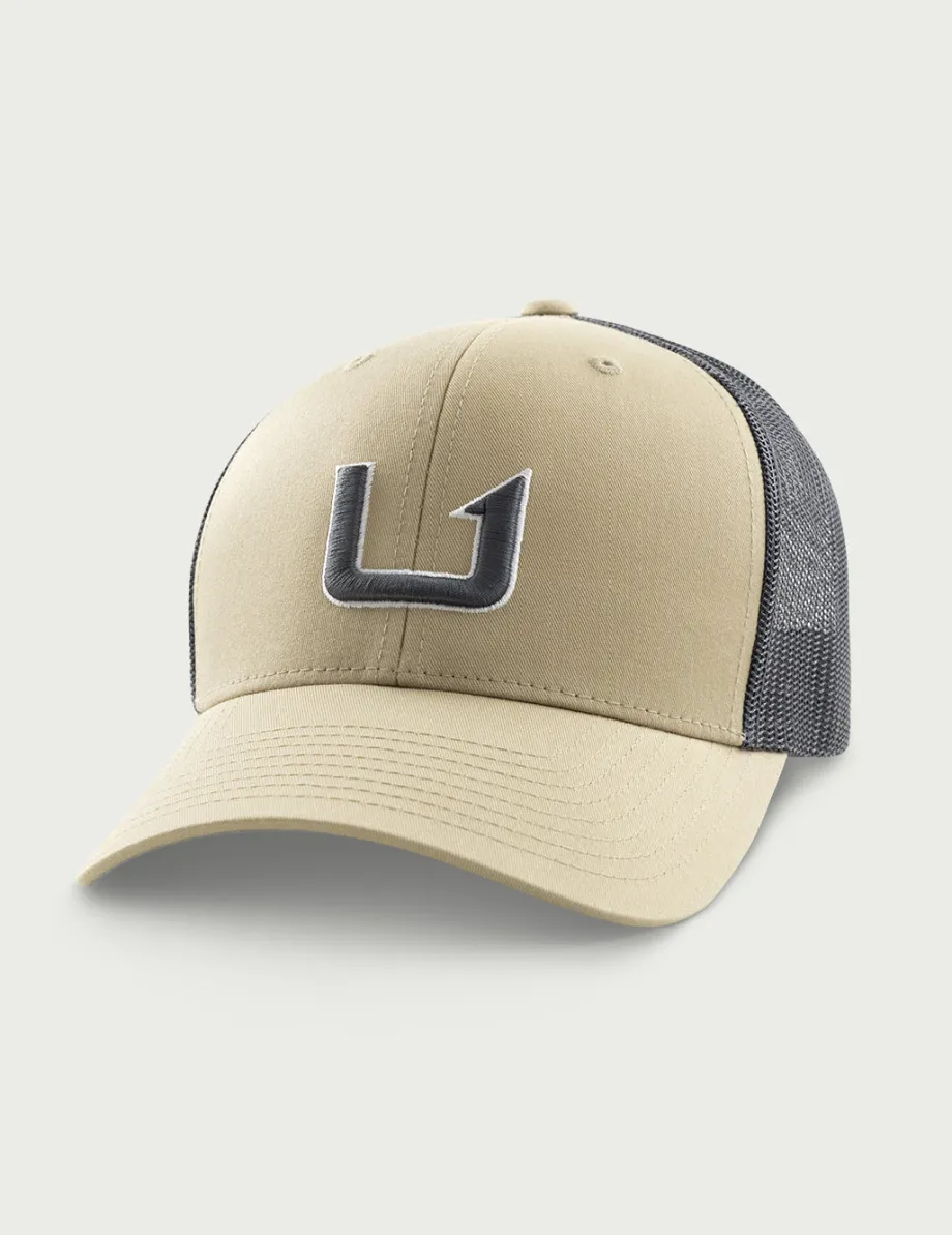 Huk Gear Hats-Barb U Trucker Hat Braid