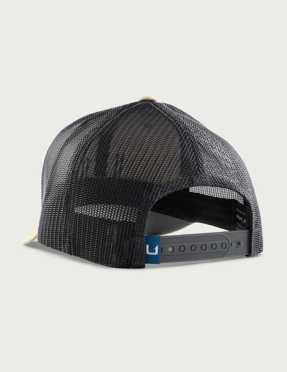 Huk Gear Hats-Barb U Trucker Hat Braid