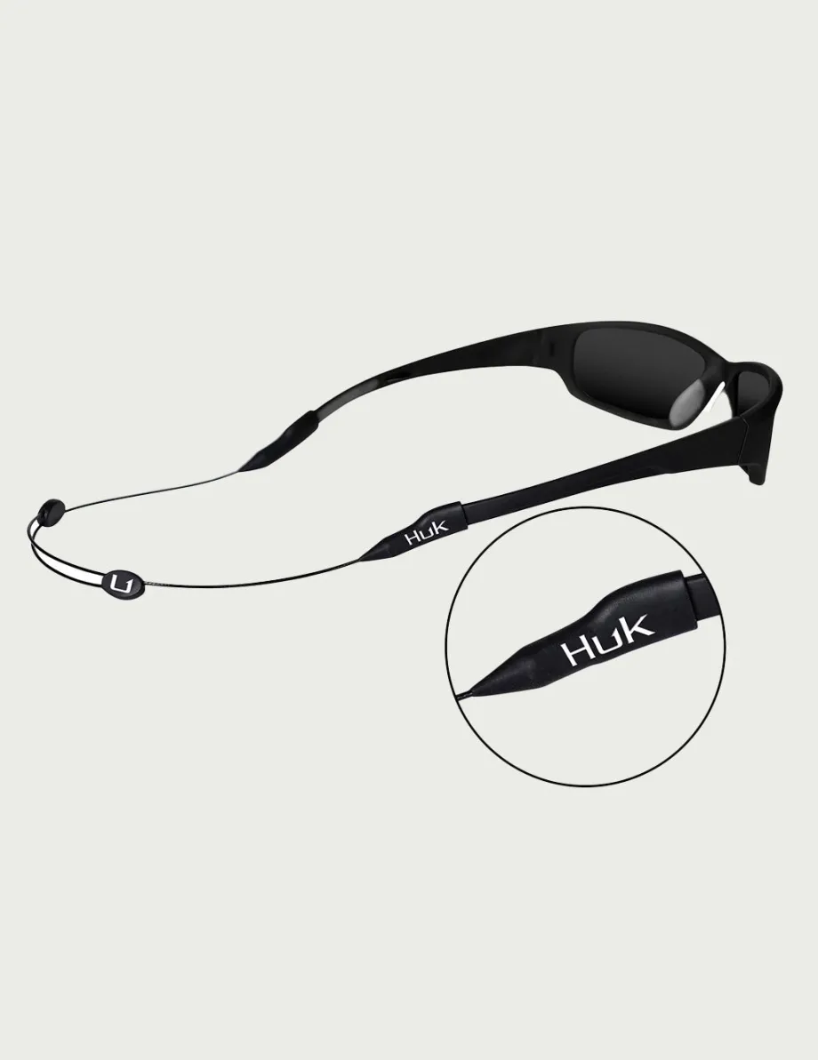 Huk Gear Hard Goods|Hard Goods-Cablz Sunglass Strap Black