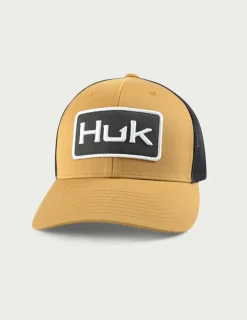 Huk Gear Hats-Classic Logo Trucker Hat Sand Piper