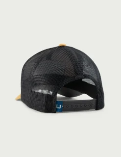 Huk Gear Hats-Classic Logo Trucker Hat Sand Piper