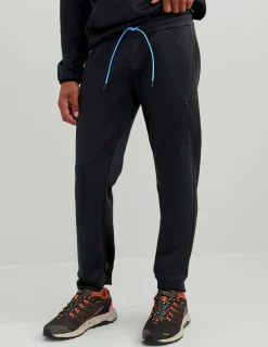 Huk Gear Pants-Coldfront+ Jogger Black Heather