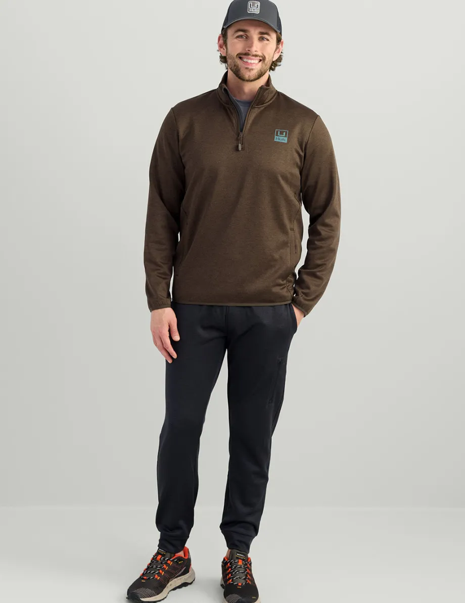 Huk Gear Hoodies & Pullovers-Coldfront+ Performance 1/4 Zip