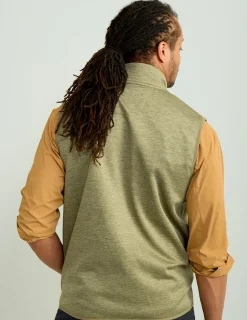 Huk Gear Vests-Coldfront+ Performance Vest Overland Heather
