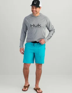 Huk Gear Swim-East Point Boardshorts Algiers Blue