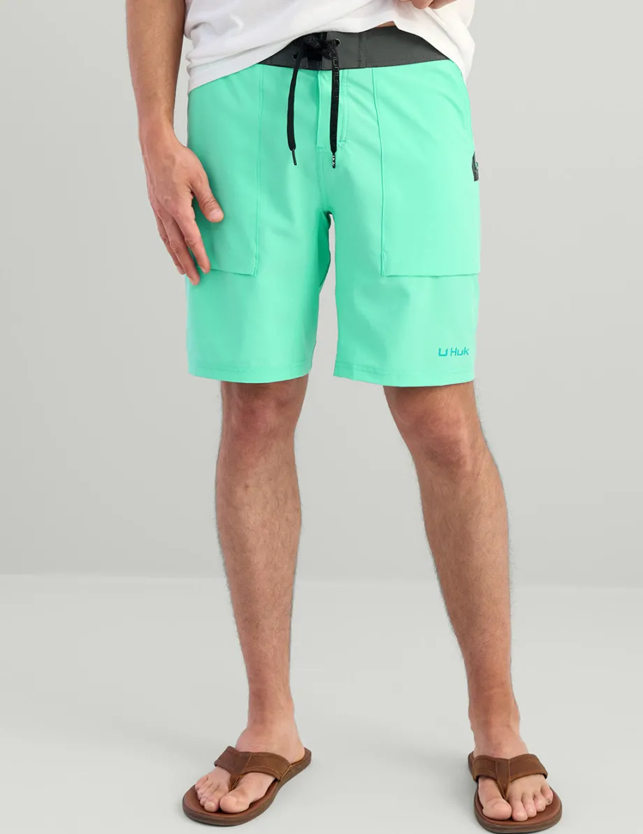 Huk Gear Swim-East Point Boardshorts Bermuda