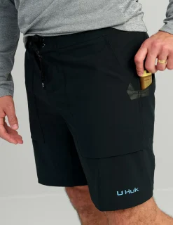Huk Gear Swim-East Point Boardshorts Black