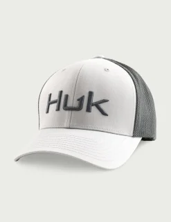 Huk Gear Hats-Embroidered 110 Trucker Hat Harbor Mist
