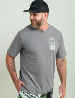 Huk Gear T-Shirts-Fish Racer Tee Night Owl