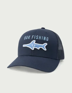 Huk Gear Hats-Fish Stack Trucker Hat Naval Academy