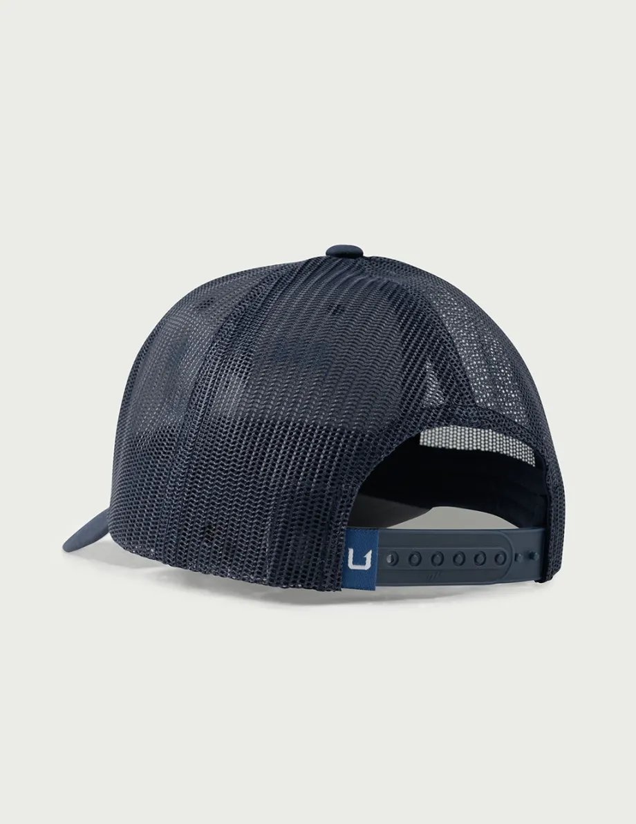 Huk Gear Hats-Fish Stack Trucker Hat Naval Academy