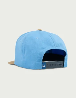 Huk Gear Hats-Flat Bill Trucker Hat Lightning Sky