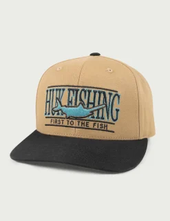 Huk Gear Hats-Flat Bill Trucker Hat Marl