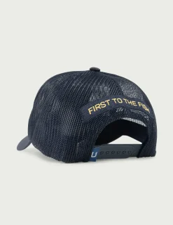 Huk Gear Hats-Full Mesh Trucker Hat Naval Academy