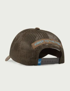 Huk Gear Hats-Full Mesh Trucker Hat Pluff Mud