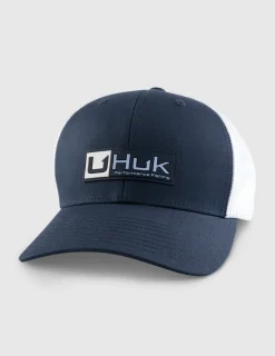 Huk Gear Hats-Grid Mesh Trucker Naval Academy