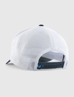 Huk Gear Hats-Grid Mesh Trucker Naval Academy