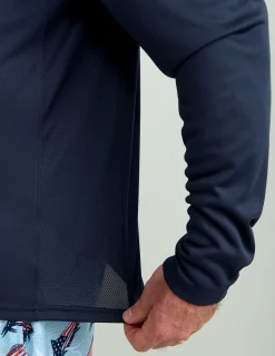 Huk Gear Performance Tops-Huk And Bars Pursuit Performance Crew Naval Academy