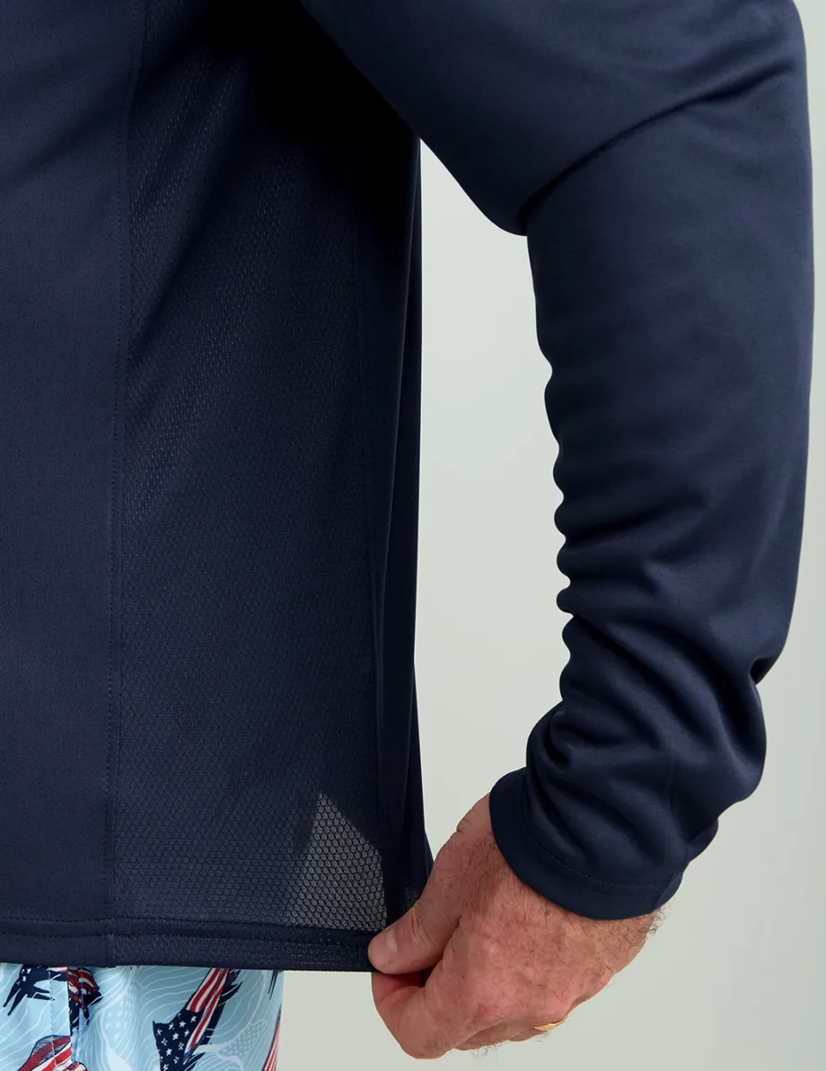 Huk Gear Performance Tops-Huk And Bars Pursuit Performance Crew Naval Academy