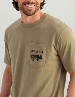 Huk Gear T-Shirts-Huk and Co Tee Overland
