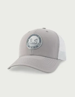 Huk Gear Hats-Huk Circle Patch Trucker Hat Night Owl