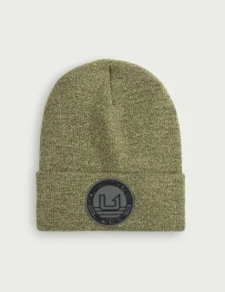 Huk Gear Hats|Hats-Huk Embossed Beanie Heather Moss