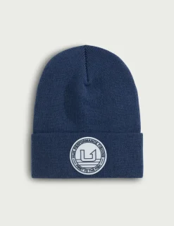 Huk Gear Hats-Huk Embossed Beanie Naval Academy