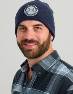 Huk Gear Hats-Huk Embossed Beanie Naval Academy