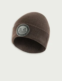 Huk Gear Hats-Huk Embossed Beanie Pluff Mud
