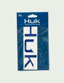 Huk Gear Hard Goods|Hard Goods-Huk 6-Inch Logo Decal Blue