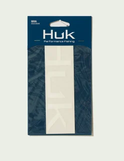 Huk Gear Hard Goods|Hard Goods-Huk 6-Inch Logo Decal White