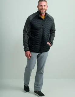 Huk Gear Insulation-Huk Scale Hybrid Jacket Black