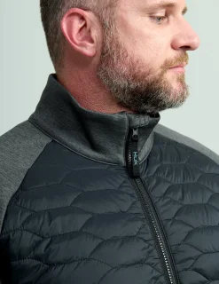 Huk Gear Insulation-Huk Scale Hybrid Jacket Black