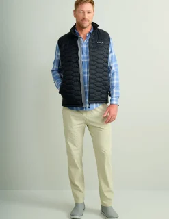 Huk Gear Vests-Huk Scale Primaloft Vest Black