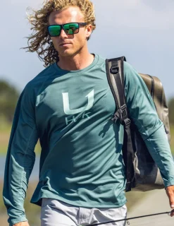 Huk Gear Performance Tops-Icon Performance Crew North Atlantic