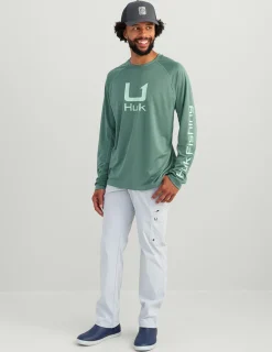 Huk Gear Performance Tops-Icon Performance Crew North Atlantic