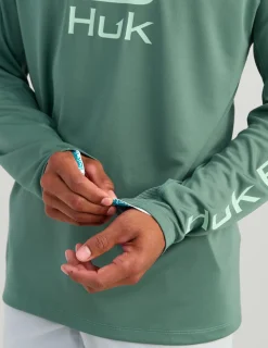 Huk Gear Performance Tops-Icon Performance Crew North Atlantic