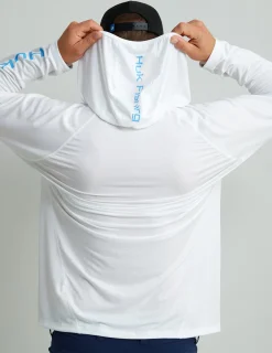 Huk Gear Performance Tops-Icon Performance Hoodie White
