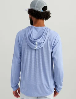 Huk Gear Performance Tops-Icon Performance Hoodie Lightning Sky