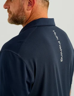 Huk Gear Polos|Performance Tops-Icon Performance Polo Naval Academy