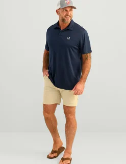 Huk Gear Polos|Performance Tops-Icon Performance Polo Naval Academy