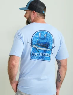 Huk Gear T-Shirts-KC Badge Series Tee Windsurfer