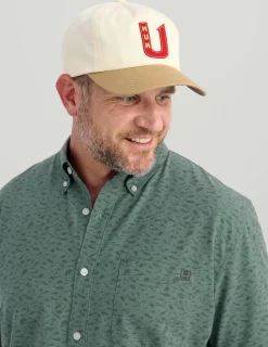 Huk Gear Button Downs-KC Kona Button-Down North Atlantic Mini Fish