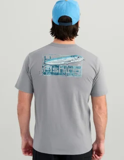 Huk Gear T-Shirts-KC Lures Pocket Tee Night Owl