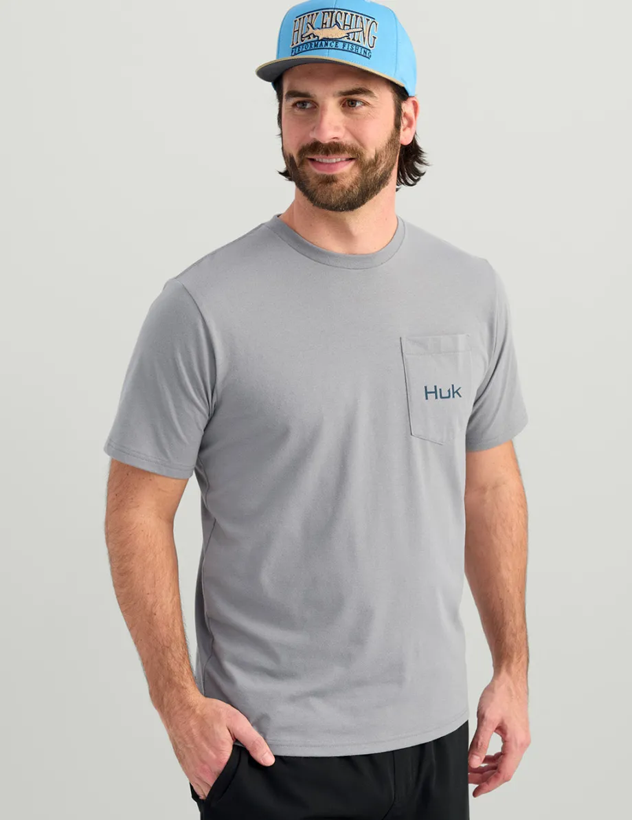 Huk Gear T-Shirts-KC Lures Pocket Tee Night Owl