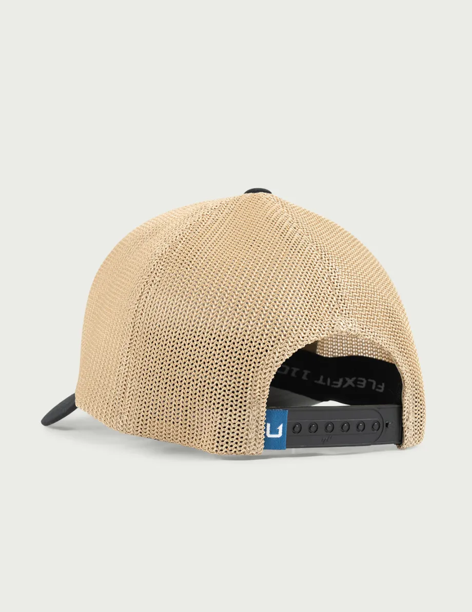 Huk Gear Hats-KC Patch 110 Trucker Hat Black