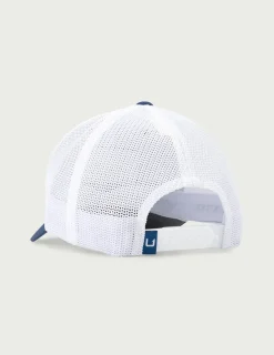 Huk Gear Hats-KC Patch 110 Trucker Hat Bright Navy